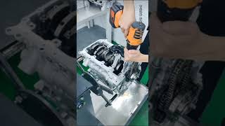 BMW b48 engine Assembly bmw engine timingchain [upl. by Wyndham]