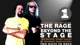 THE RAGE BEYOND THE STAGE  HAGAR VS ROTH [upl. by Enomahs14]