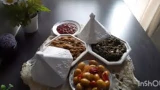 سلطة الذنجال و السبانخ recette dépinards à la poêle et daubergines grillées [upl. by Nare]