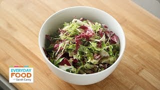 Brussels Sprout Slaw  Everyday Food with Sarah Carey [upl. by Angeli]