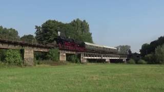 52 8154  Auf Pendelfahrt im Elstertal zwischen Gera Hbf und WünschendorfElster [upl. by Nereids831]