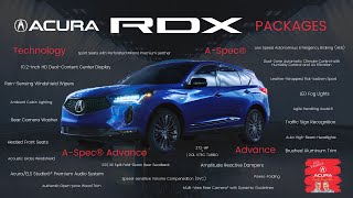 2024 Acura RDX complete feature amp package breakdown with pricing [upl. by Niahs]