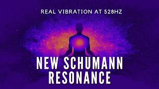 NEW SCHUMANN RESONANCE 2024  A Real Vibration at 528Hz [upl. by Nydnarb921]