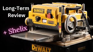 Dewalt 735 X planer Long Term 10 year Review Shelix Helical Spiral Cutterhead Woodworking Upgrade [upl. by Ahseal]