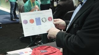 Smart Tracking Tags with XY the Findables Company  CES 2016 [upl. by Asemaj]