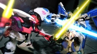 Gundam stop motion  Toys Battle 鋼彈停格動畫模型大戰 [upl. by Ycat151]