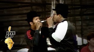 Run DMC  King Of Rock Live Aid 1985 [upl. by Lienet]