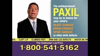 Goldwater Law Firm  Paxil Recall 60Second Version 5415162 Version 2012 [upl. by Almeida]