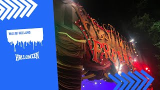 Walibi holland halloween frigt nights festival of freaks cove scare zone [upl. by Airitac]