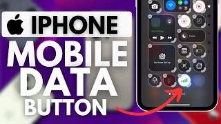 How to Add Mobile Data to Control Center on iPhone iOS18 [upl. by Raviv]