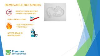 RETAINER CARE [upl. by Petigny]