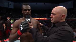 UFC 261 Uriah Hall Octagon Interview [upl. by Edeline]