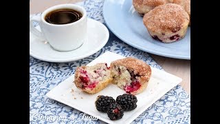 Blackberry Breakfast Muffins [upl. by Enaenaj442]