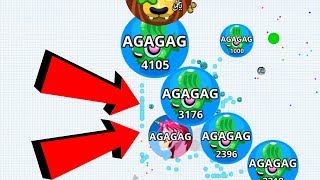 Agario Clan Destroyer Epic Take Over Pro Dominating Agario Mobile Gameplay [upl. by Robertson]