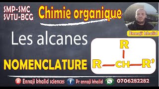 Nomenclature des alcanes cours et exercices corrigés [upl. by Adolpho]