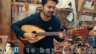 Fully handmade Bowlback Bouzouki played by Shubham da To buy this instrument call 7980568740 [upl. by Laird]