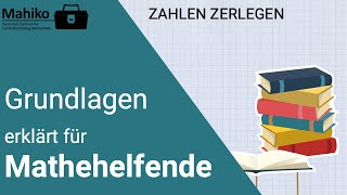 Zahlzerlegungen – Zahlen sicher zerlegen Klasse 1  MatheLernvideos für Kinder [upl. by Hobey]