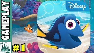 Finding Dory Just Keep Swimming Gameplay 1 [upl. by Orest]