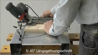 Stichsägetisch Trenn Biber 012L neu Sägetisch für Stichsägen von Bosch Metabo Hitachi Makita [upl. by Adnuhsal920]