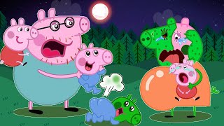 Zombie Apocalypse Peppa in danger Mommy Pig Please Help Baby Peppa  Peppa Pig Funny Animation [upl. by Herminia]