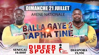 🛑Direct  Arène Nationale Spécial Balla Gaye II vs Tapha Tine dans Dibeer Sport [upl. by Aenahs216]