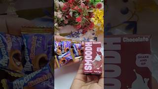 Alpenliebe Eclairs plus smoodh chocolate shakeyoutubeshort viralvideo popsicle [upl. by Koblick]