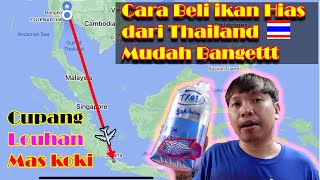 CARA BELI IKAN LOUHAN DARI THAILAND IMPORT IKAN HIAS LANGSUNG DARI THAILAND MUDAH BANGET [upl. by Suqram]