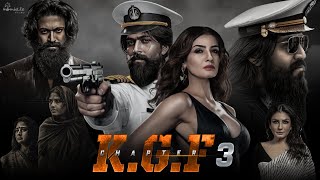 KGF Chapter 3 Full Movie In Hindi 2024  Yash  Raveena Tandon  Prashanth Neel  Fact [upl. by Annaed817]