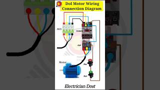 Dol Motor Wiring Connection Dol motor [upl. by Luciana428]