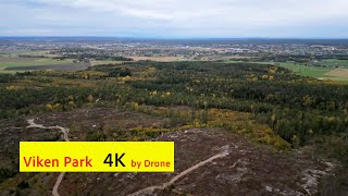 Norway Årum  Viken Park  Roald Amundsens fødested  Sandesund by Drone 4K [upl. by Dorian]