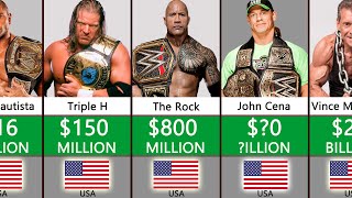 Richest WWE Wrestlers 2023 [upl. by Isolde]