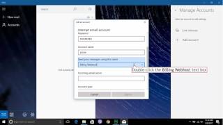 How to configure Zimbra on Windows 10 Mail [upl. by Enirahtac]