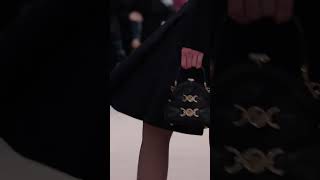 Mariacarla Boscono catwalk Versace FW23 [upl. by Eemyaj]