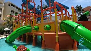 Waterpark at Iberostar Rose Hall Suites  Great for families [upl. by Pandora]