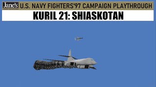 Janes USNF97 • Kuril Islands Campaign Mission 21 Shaskotan [upl. by Charmain157]