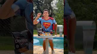 Quando você só quer devorar um lanche depois de salvar o dia🦸‍♂️🍔 hollyrudgi youtube [upl. by Ardenia]