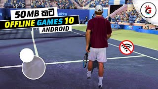 TOP 10 OFFLINE GAMES UNDER 50 MB  BEST OFFLINE ANDROID GAMES 2024 [upl. by Fronia]