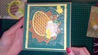 Kartka kartki wielkanocne scrapbooking [upl. by Dolorita369]