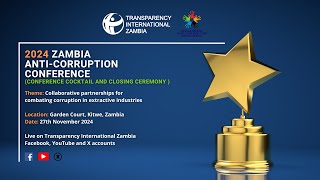 2024 Zambia AntiCorruption Conference Conference Cocktail and Closing Ceremony [upl. by Norean580]