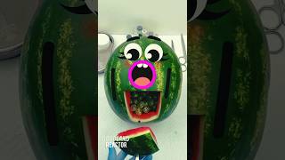 Watermelon surgery 44 in 1 😂 funny Fruitsurgery shorts asmr viralvideo [upl. by Naliorf]