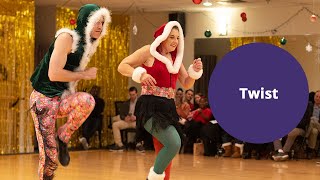 Twist Show Dance at Ultimate Ballroom Dance Studio [upl. by Ecille]