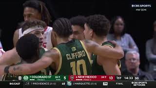 New Mexico vs Colorado State  2024315  NCAAB Game [upl. by Otilegna]