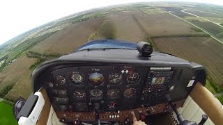 Full Length Flight  Touch amp Goes  Cessna 172 Skyhawk [upl. by Quiteria306]