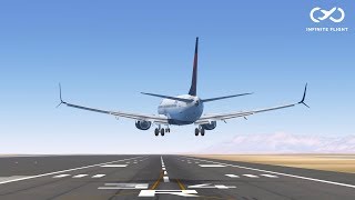 Crosswind Landing  Airliner Tutorial [upl. by Lever]