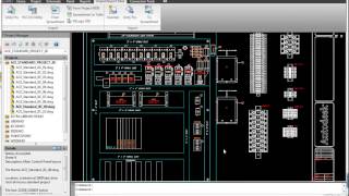 AutoCAD Electrical 2014 Generate PLC IO drawings from spreadsheets [upl. by Rosane]