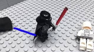 Scene from Star Wars Theory’s Vader fan film in LEGO stop motion [upl. by Alikat835]