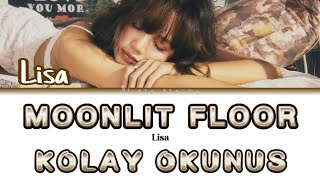 LISA  MOONLIT FLOOR KOLAY OKUNUŞ Color Coded lyrics [upl. by Sherie]