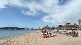 GLOBALES NOVA Beaches in Palmanova Mallorca Spain 2020 Majorca España [upl. by Afra]