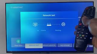 Vitron Smart Tv Internet Connection  Network Test With In Built Smart Assistant 100 Works [upl. by Otreblanauj]