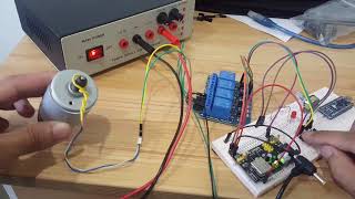 Testing 24V DC Motor with Arduino [upl. by Retsek]